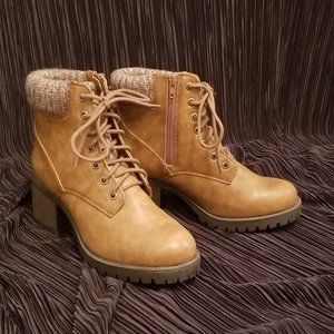 MIA Brown Ankle Boot size 9